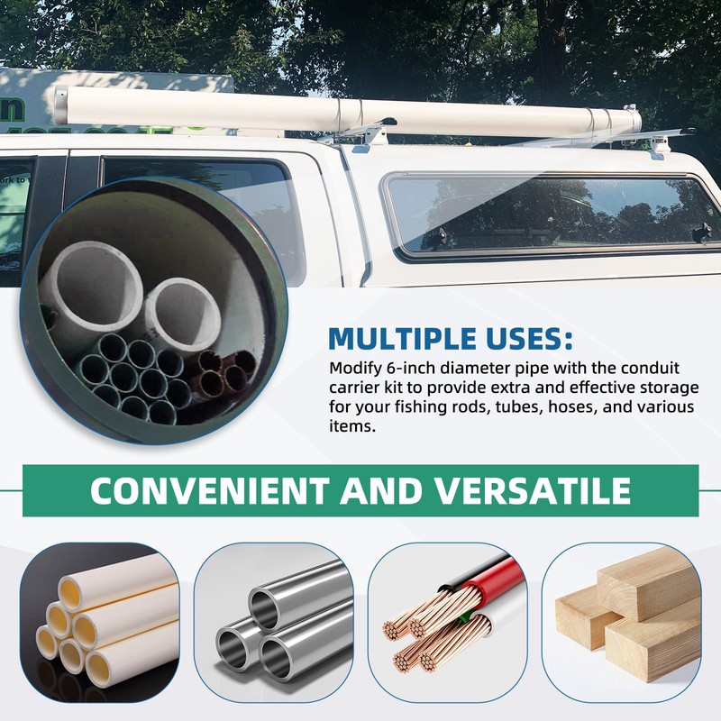 Ustinian Conduit Carrier Kit for Safe Transport and Hold of