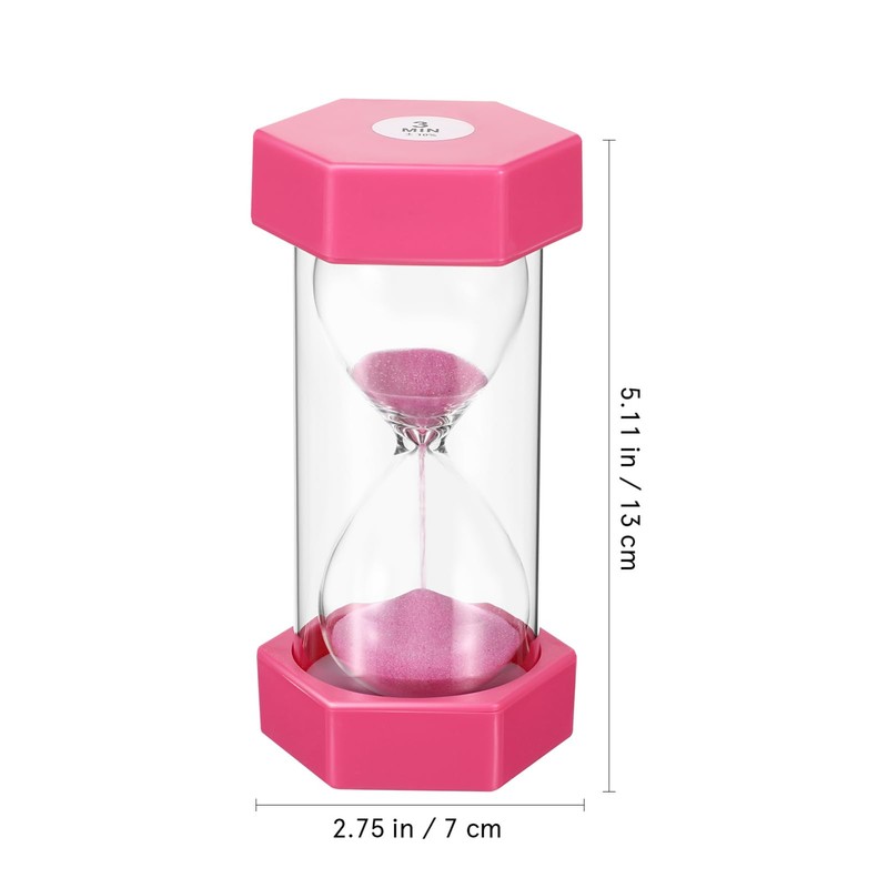Alipis Sand Timer for Kids: 3/10/15/30 Minute Sandglass for Hard