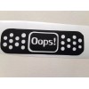 Unbranded x2 Oops Bandaid Funny Vinyl Decal Great for Windows