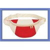 Yens Fantasybag Red Eco-Green Fanny Pack