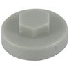 TIMCO Hex Cover Cap - Merlin Grey - Box of