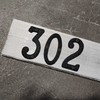 House Address Numbers 4 Inch Height - Cast Iron House