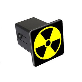 GRAPHICS & MORE Radioactive Radiation Nuclear - 2" Tow Trailer Hitch Cover Plug Truck Pickup RV