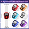36 Pcs Finger Counter Tally Counter Luminous Mini Handheld Clicker