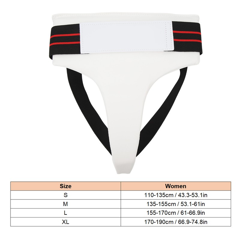 Taekwondo Groin Guard Women Crotch Protector Elastic Jock Strap Supporter