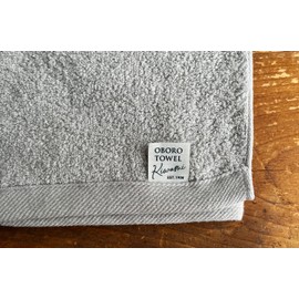 Oboro Towel 100 Year Old Polar Gray Face Towel