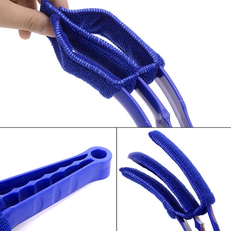 YuCool 4 Pack Blind Duster Brush with 2 Removable Microfiber