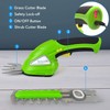 SereneLife Cordless Hedge Trimmer Handheld Grass Cutter Shears Electric Shrub