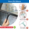 Loputon Stainless Steel Shower Squeegee, Shower Squeegee, Window Squeegee, Shower