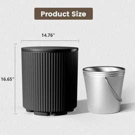 FONTOI Outdoor Cooler Side Table, 2 in 1 Ice Chest Side Table,as Cooler Side Table,Cooler Table for Patio, Parties Picnics, Beach, Black