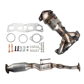40514 KAX 2PCS Catalytic Converter Fits for 2002 2003 2004 2005 2006 Nissan Altima 2.5L