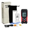 Digital K Type Thermometer with Two Thermocouple Probes, -328°F~2501°F Single