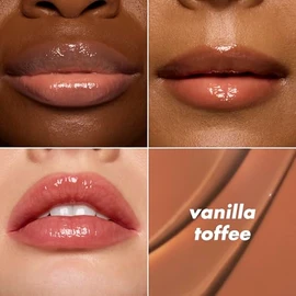 e.l.f. Glow Reviver Bálsamo labial derretido, bálsamo labial tintado hidratante para un acabado brillante y labios suaves y flexibles, vegano y libre de crueldad, caramelo de vainilla