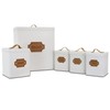 MegaChef Kitchen Food Storage and Organization 5 Piece Canister Set