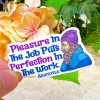 Custom Hand Made Aristotle Quote Sticker | Pleasure In The