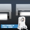 Zhengmy 100 Pack Non Shunted T8 Lamp Holder with Wires,