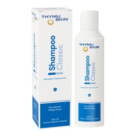 THYMUSKIN Classic - Hair Care Peptides Shampoo (Step #1) for Hair Growth Due to Hair Loss - for Normal to Oily & Greasy Hair and Scalp Condition