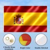 Spain Flag 3x5 FT Spainish Flag With Brass Grommets Fade