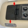 KACEPAR 3L1Z-13783-AA/JDM-047, Front Driver/Passenger Side Console Mounted Dome Light Lens