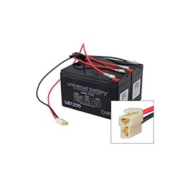 AlveyTech 24 Volt Sealed Lead Acid Battery Pack for the Pulse ATV Quad Ride-On (9 Ah with Harness) - Non-Spillable SLA/AGM Deep Cycle Rechargeable Batteries, Electric Bike, 4-Wheel E-Quads Parts