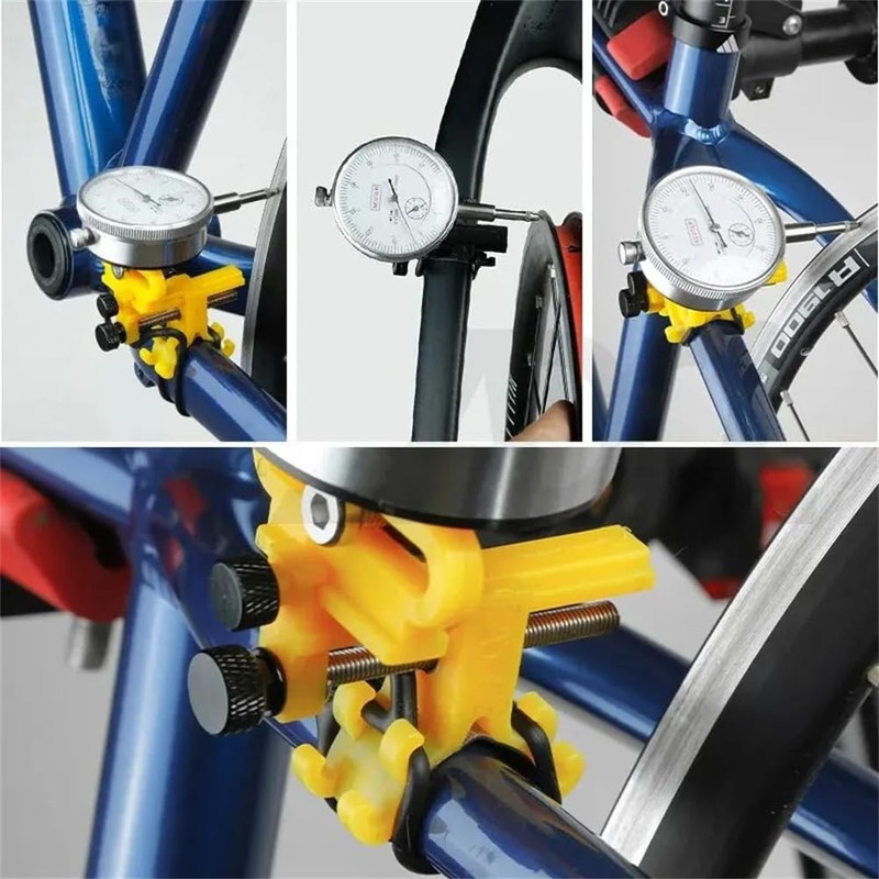 Hapihom Bicycle Wheel Rotating Stand, Centering Stand for Bicycle Wheels,