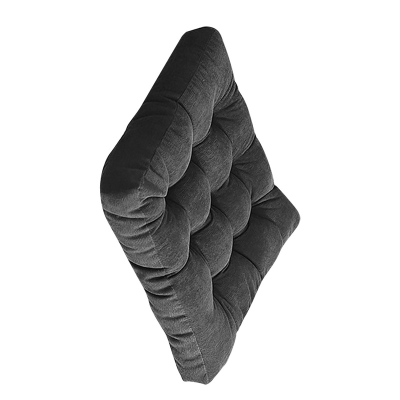 Corduroy Solid Chair Pad Square Floor Tatami Mat Cushion for