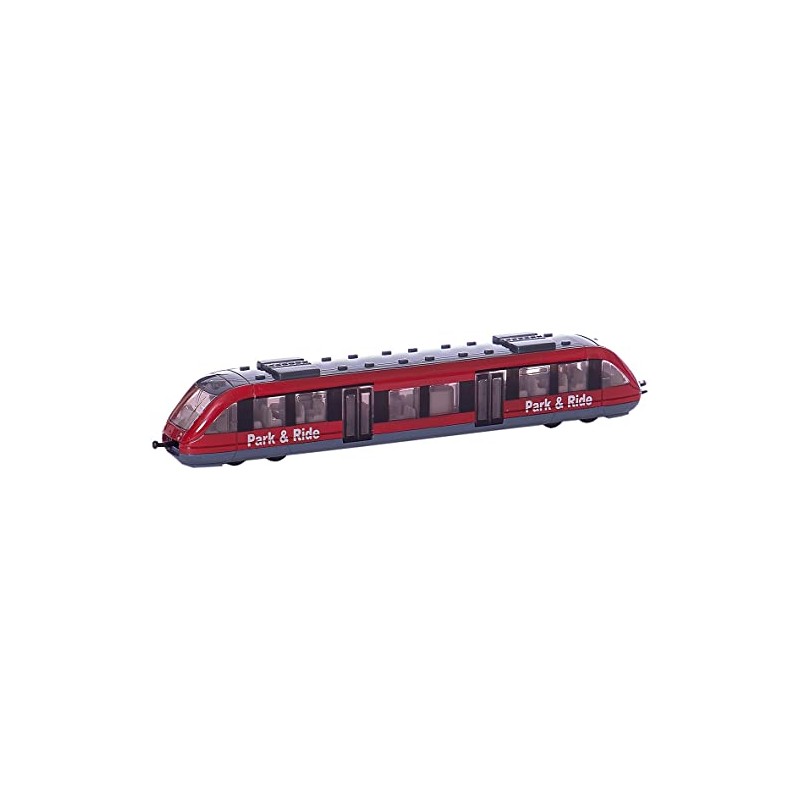 Siku 1646, Treno locale, Metallo,Plastica, 1:87, Rosso, Compatibile con altri