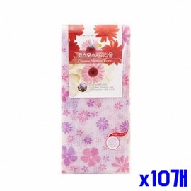 Flower shower towel square x10 bath towels shower towel