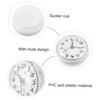 DOITOOL Silent Wall Clock Waterproof Digital Kitchen Clock for Bathroom