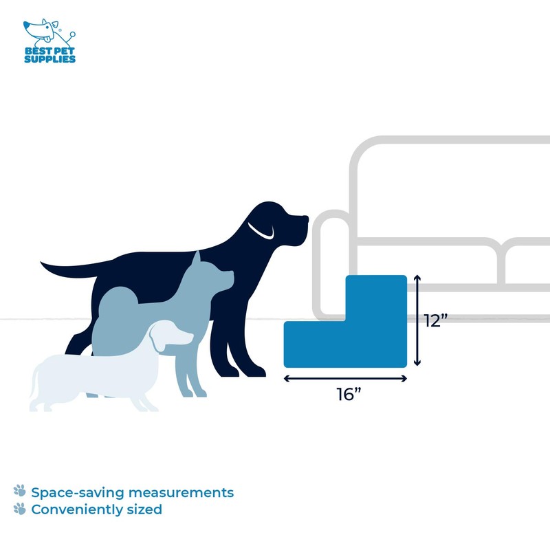 Best Pet Supplies Dog Stairs & Steps - Foam Steps