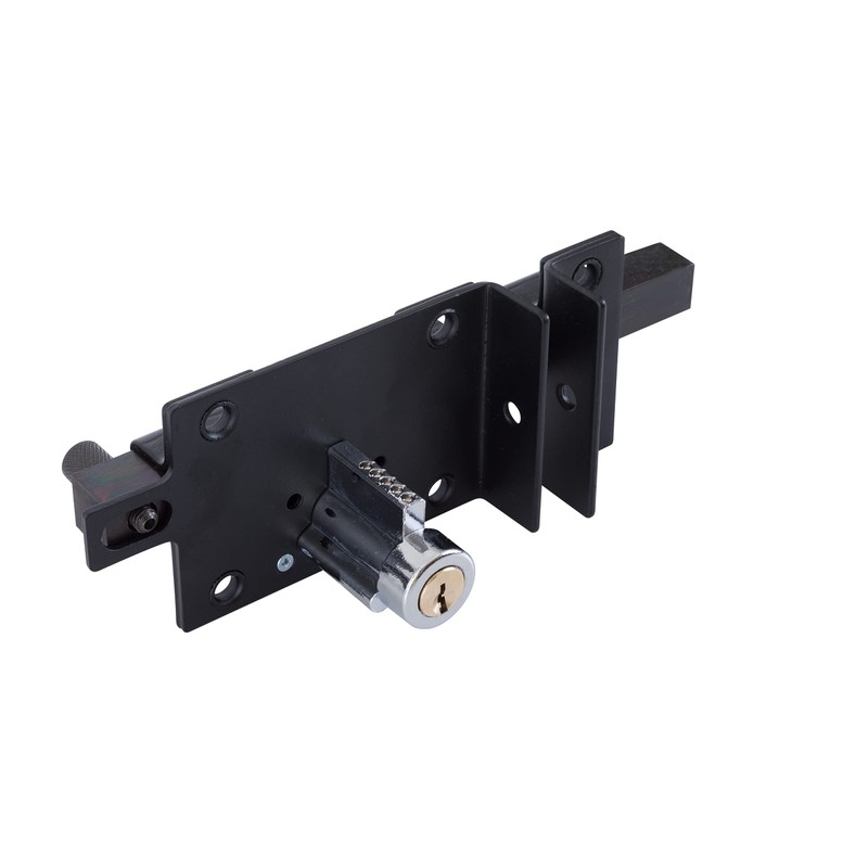 Phillips cerradura sobreponer barra 800 izquierda, negra.