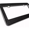 BLVD Universal Real Carbon Fiber License Plate Holder Frame For