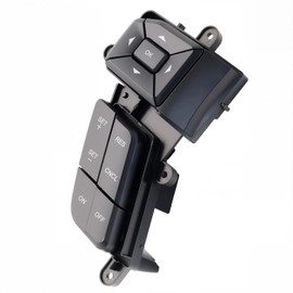Steering Wheel Control Switch for 2015-2023 Ford Trucks/SUVs - Left Side Multi-Function Button Cluster with Cruise Control FL3Z-9C888-AA (for F-150/Navigator/Super Duty/Expedition/E-350)