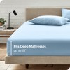 Bare Home Fitted Sheet + Pillowcase Set - Luxury 1800