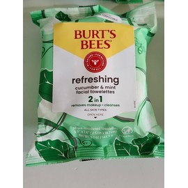 Burt's Bees 6 PACK Burt's Bees Facial Cleansing Towelettes Cucumber & Mint 30 Towelettes Ea.