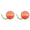 2 x LED Rear Light Diameter 140 Position Light Brake