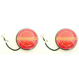 2 x LED Rear Light Diameter 140 Position Light Brake Light Dynamic Indicator L+R Truck