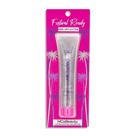 MCoBeauty Festival Ready Peel Off Body Glitter - Mess Free - High Impact Glitter Look - Super Strong Holding Power - Soft On The Skin - Easy To Remove - Disco Dream - 0.53 Oz