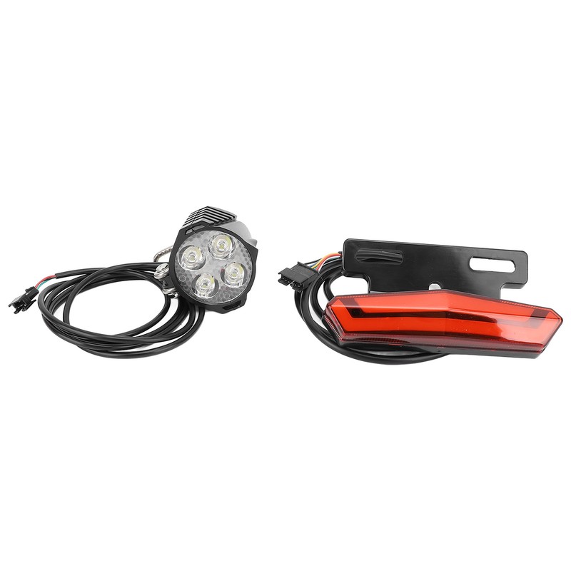 24‑48V Electric Bike Front Brake Rear Light LED High Brightness
