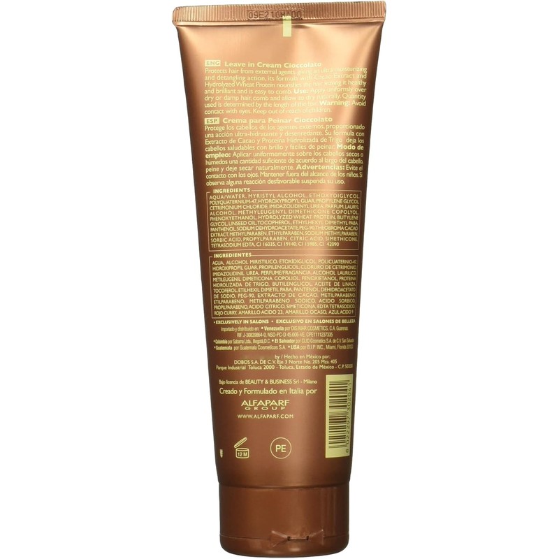 Alfaparf Milano Chocolate creme para pentear, 250 gramo, 1