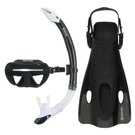 Aqualung Nabul Snorkeling Set, Black, Small
