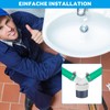 Washing Machine Drain Adapter, Double Connection Drain Adapter for Dishwasher