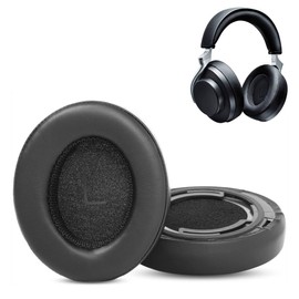 SRH1540 AONIC 50 Ear Pads, HAIZEEN Ear Pads Compatible with Shure SRH1540 AONIC 50 Wireless Noise Cancelling ANC Headphones Ear Pads Replacement Cushion (Protein Leather/Memory Foam)