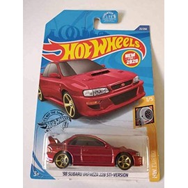 Hot Wheels 2020 Hw Turbo '98 Subaru Impreza 22B STi-Version, Red 23/250