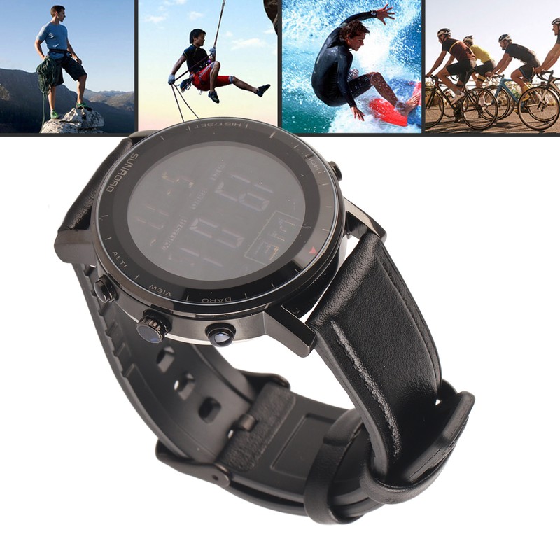Fishing Barometer Watch Altitude Compass Indicator Mountaineering Outdoor Sports Wrist