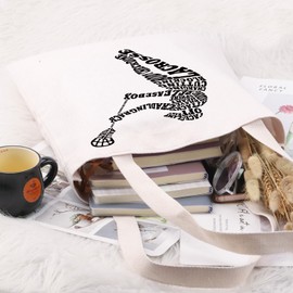 PYOUL Lacrosse Player Gift Lacrosse-Girl Tote Bag Lacrosse Lover Handbag Lacrosse Coach Gift Lacrosse Mom Team Member Gift (Lacrosse-Girl T)