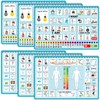 6 Pcs Communication Board for Nonverbal Adults Aphasia Colorful Picture