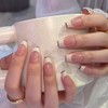 Pure Handmade Nails Press on Nail Reusable Fake Nails White
