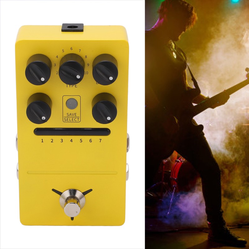 Multi Modulation Pedal Stereo 11 Modulation Effects True Bypass Phase
