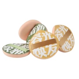 Makeup Product Puff Pack 5 Pack for daily beauty routines, Korean cosmetic item, and Personal Care, skincare routine, Everyday Use, Travel, Home or Gift
